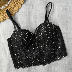 Lace Dance performance costume tight fitting size L